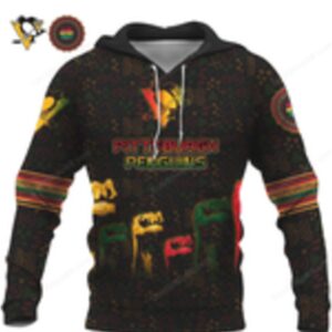 Pittsburgh Penguins Rasta NFL Fan Hoodie