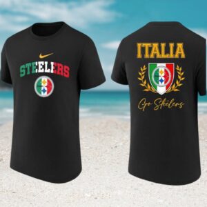 Pittsburgh ST Shirtlers Italia Heritage Italian Flag Pride Football Fan T Shirt