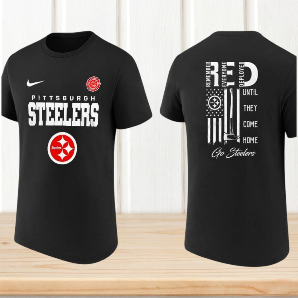 Pittsburgh ST Shirtlers RED Remember Everyone Deployed Military Support Firefighter Hero Shirt Pittsburgh ST Shirtlers RED Remember Everyone Deployed Military Support Firefighter Hero Shirt