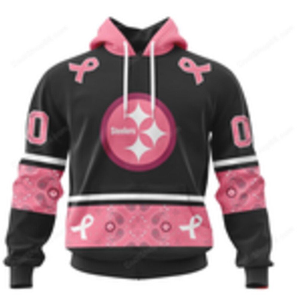 Pittsburgh Steelers Breast Cancer Awareness NFL Hoodie Pittsburgh Steelers Breast Cancer Awareness NFL Hoodie