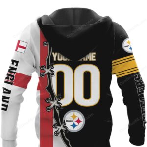 Pittsburgh Steelers England NFL Fan Hoodie