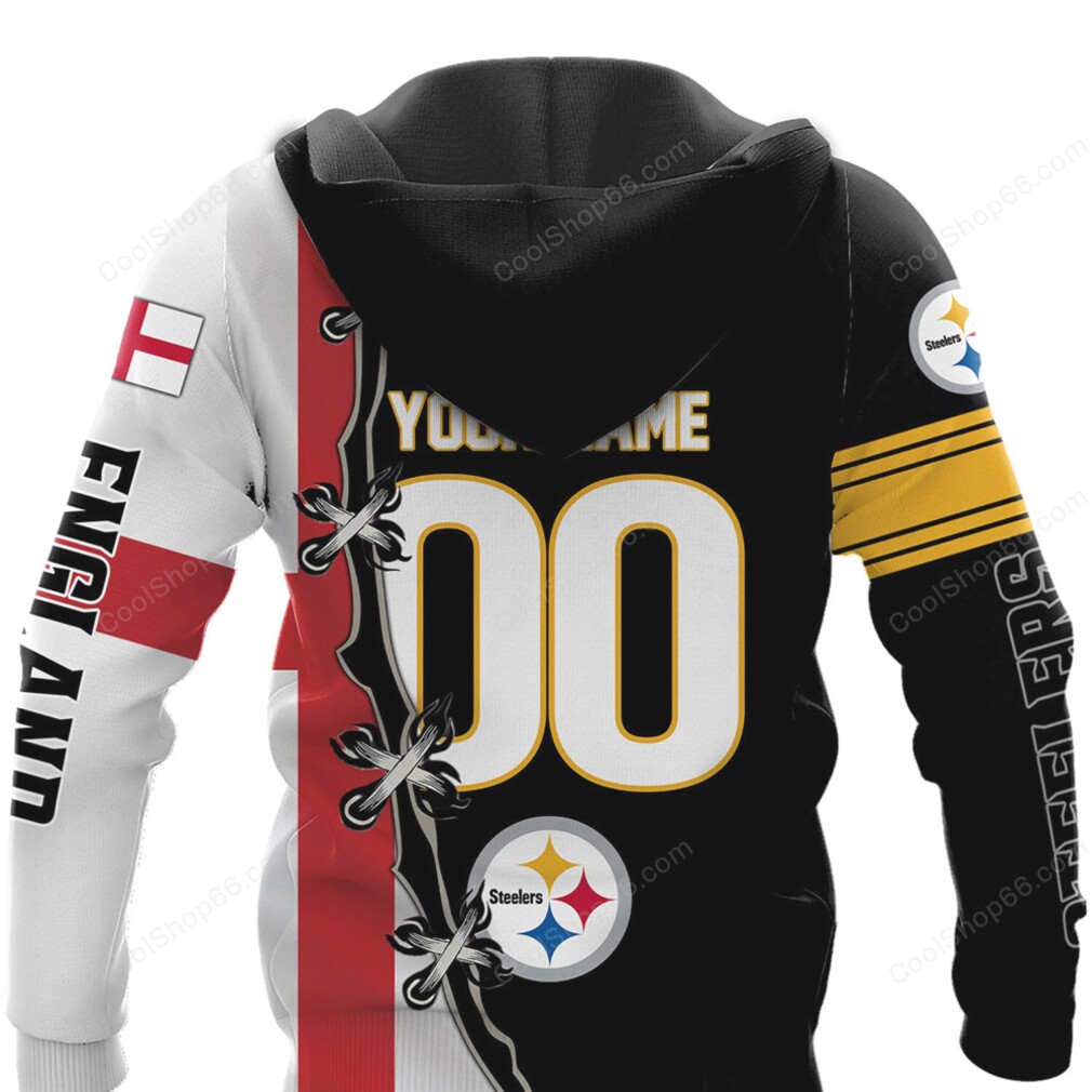 Pittsburgh Steelers England NFL Fan Hoodie Pittsburgh Steelers England NFL Fan Hoodie