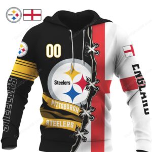 Pittsburgh Steelers England NFL Fan Hoodie
