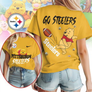 Pittsburgh Steelers Football Official NFL Winnie The Pooh Fan Shirt Pittsburgh Steelers Football Official NFL Winnie The Pooh Fan Shirt