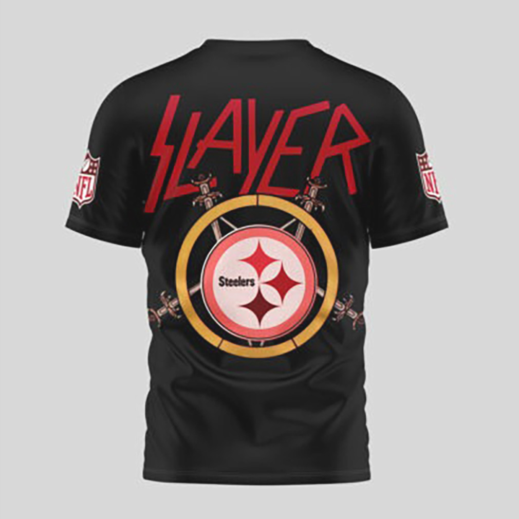 Pittsburgh Steelers Game Day 2026 Official NFL Slayer 3D Shirt Pittsburgh Steelers Game Day 2026 Official NFL Slayer 3D Shirt