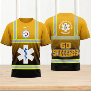 Pittsburgh Steelers Gameday Playoffs 2026 NFL National EMT & Paramedic Day 3D Shirt Pittsburgh Steelers Gameday Playoffs 2026 NFL National EMT & Paramedic Day 3D Shirt