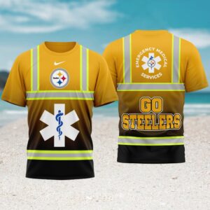 Pittsburgh Steelers Gameday Playoffs 2026 NFL National EMT & Paramedic Day 3D Shirt
