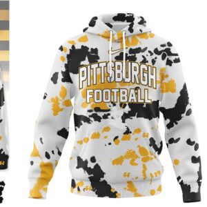 Pittsburgh Steelers NFL Gridiron Splash Personalized Hoodie