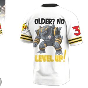 Pittsburgh Steelers Official Super Bowl x Pokemon 30th Anniversary Jersey