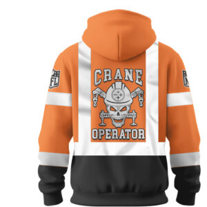 Pittsburgh Steelers Themed Crane Operator Safety Style Hoodie Pittsburgh Steelers Themed Crane Operator Safety Style Hoodie