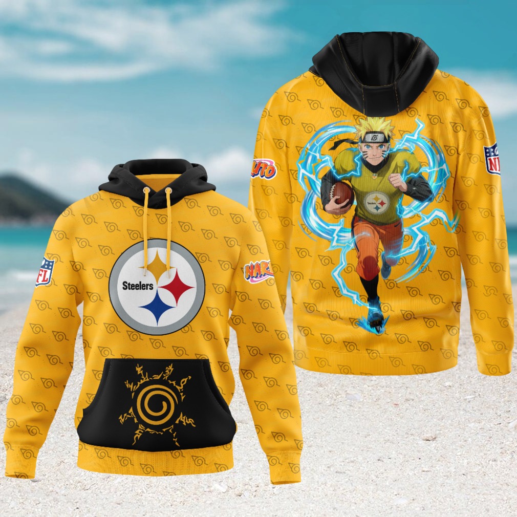 Pittsburgh Steelers official NFL x Naruto Hoodie Pittsburgh Steelers official NFL x Naruto Hoodie