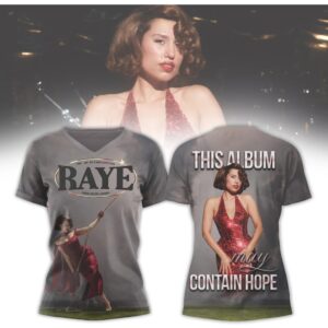 Raye This Album May Contain Hope South London Soul Singer Vintage Style Graphic Hoodie Raye This Album May Contain Hope South London Soul Singer Vintage Style Graphic Hoodie