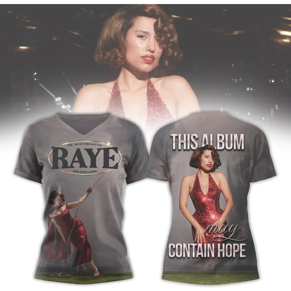 Raye This Album May Contain Hope South London Soul Singer Vintage Style Graphic Hoodie Raye This Album May Contain Hope South London Soul Singer Vintage Style Graphic Hoodie