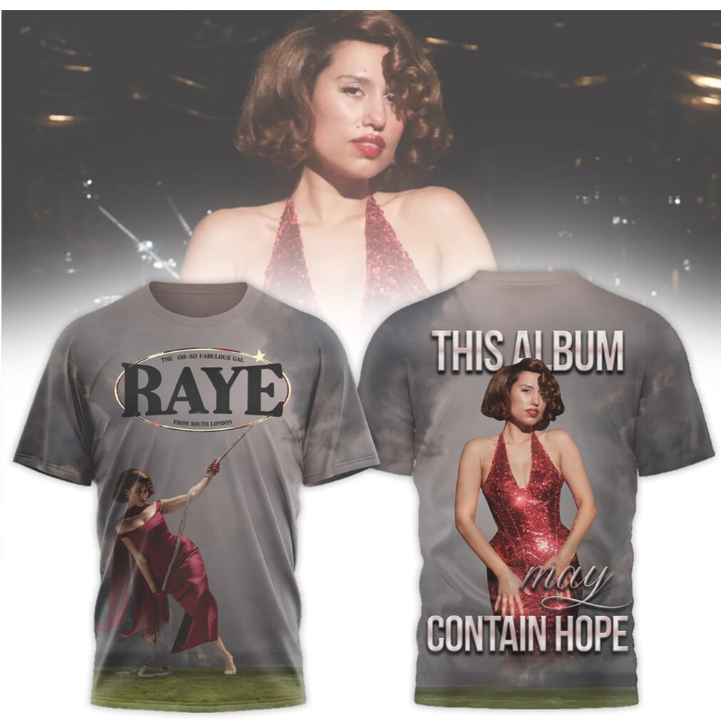 Raye This Album May Contain Hope South London Soul Singer Vintage Style Graphic Hoodie Raye This Album May Contain Hope South London Soul Singer Vintage Style Graphic Hoodie