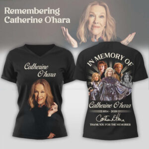 Remembering Catherine O'Hara Tribute 1954 2026 Memorial Signature Vintage 90s Graphic T Shirt