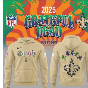 Saints Grateful Dead Night 2025 NFL Fan Hoodie Saints Grateful Dead Night 2025 NFL Fan Hoodie