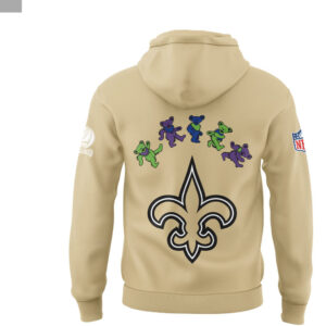 Saints Grateful Dead Night 2025 NFL Fan Hoodie