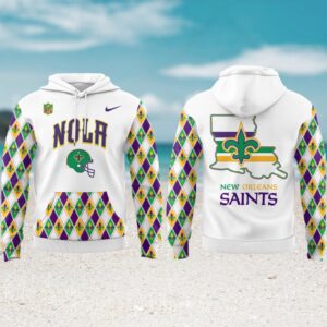 Saints Nation NOLA Pride Travel NFL Fan Hoodie Saints Nation NOLA Pride Travel NFL Fan Hoodie