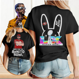 San Francisco 49ers Bad Bunny Benito Bowl Super Bowl LIX Fan T Shirt