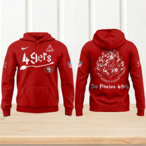 San Francisco 49ers Harry Potter 2025 NFL Football Fan Hoodie