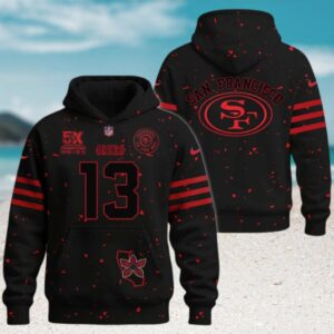 San Francisco 49ers Logo NFL Hoodie San Francisco 49ers Logo NFL Hoodie