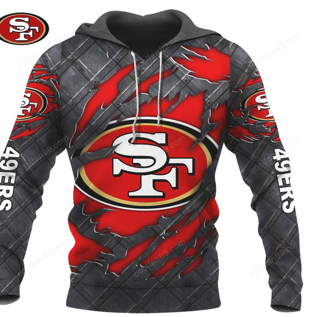 San Francisco 49ers NFL Gameday Football Hoodie San Francisco 49ers NFL Gameday Football Hoodie