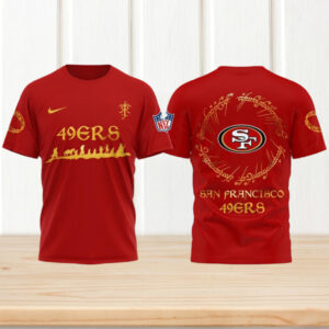 San Francisco 49ers NFL x Lord of the Rings Game Day NFL Football Jersey