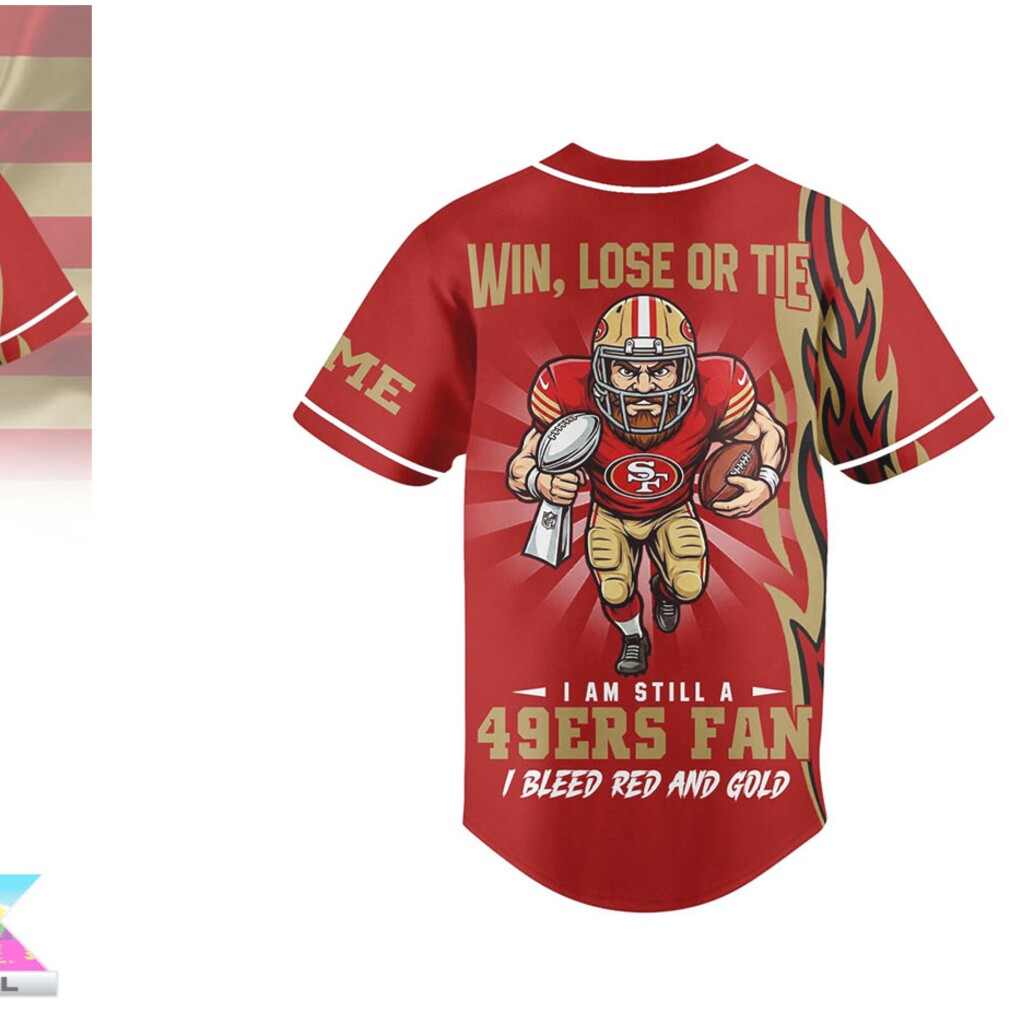 San Francisco 49ers Official NFL Forever Fan Jersey Shirt San Francisco 49ers Official NFL Forever Fan Jersey Shirt