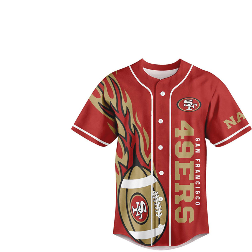 San Francisco 49ers Official NFL Forever Fan Jersey Shirt San Francisco 49ers Official NFL Forever Fan Jersey Shirt