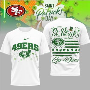 San Francisco 49ers St. Patrick's Day Shamrock T Shirt
