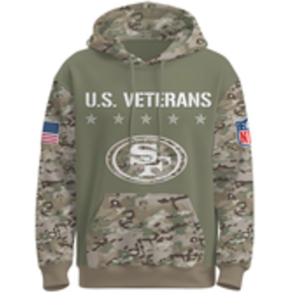 San Francisco 49ers Veteran Day 2025 NFL Hoodie San Francisco 49ers Veteran Day 2025 NFL Hoodie