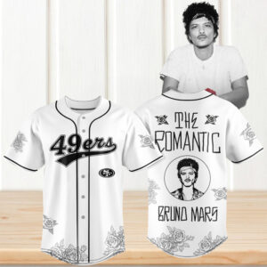 San Francisco 49ers x Bruno Mars The Romantic Jersey San Francisco 49ers x Bruno Mars The Romantic Jersey