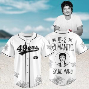 San Francisco 49ers x Bruno Mars The Romantic Jersey