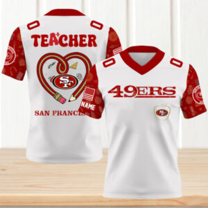 San Francisco 49ers x Teacher Football Gameday Jersey