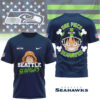 Seattle Seahawks Official NFL Day of the Dead 3D Shirt Seattle Seahawks Official NFL Day of the Dead 3D Shirt