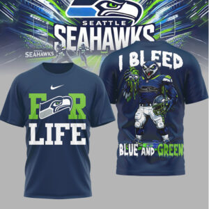 Seattle Seahawks Gameday Playoffs 2026 NFL Built on Loyalty 3D Shirt