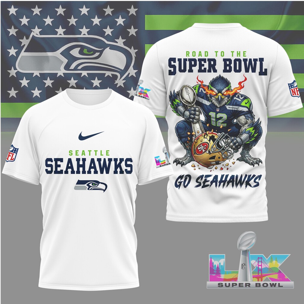 Seattle Seahawks Gameday Playoffs 2026 NFL Road To Super Bowl 3D Shirt Seattle Seahawks Gameday Playoffs 2026 NFL Road To Super Bowl 3D Shirt