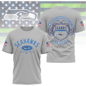 Seattle Seahawks Law Enforcement Appreciation T Shirt