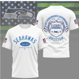 Seattle Seahawks Law Enforcement Appreciation T Shirt