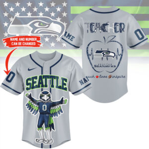 Seattle Seahawks Official NFL Teacher Appreciation Month Jersey Fan Shirt Seattle Seahawks Official NFL Teacher Appreciation Month Jersey Fan Shirt