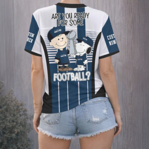 Seattle Seahawks Official Super Bowl x Peanut V neck Baseball Jersey Seattle Seahawks Official Super Bowl x Peanut V neck Baseball Jersey