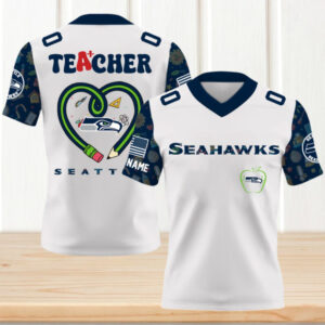 Seattle Seahawks x Teacher Football Gameday Jersey