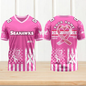 Seattle Seahawks x The Breast Cancer Awareness Month NFL Gameday Jersey