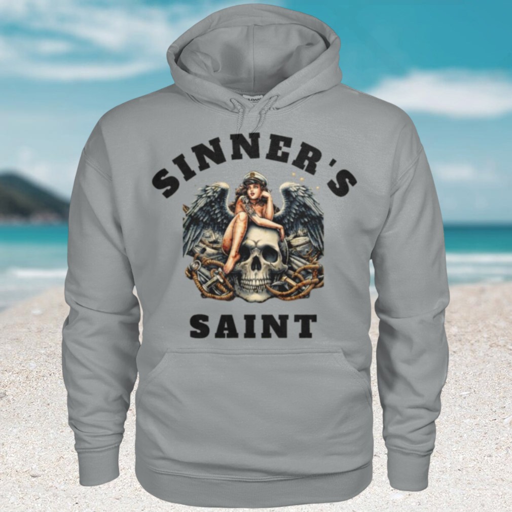 Skull Angel Wings Sinner's Saint Hoodie Skull Angel Wings Sinner's Saint Hoodie