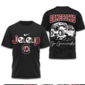 South Carolina Gamecocks Jeep Off Road Vintage Game Day Fan T Shirt