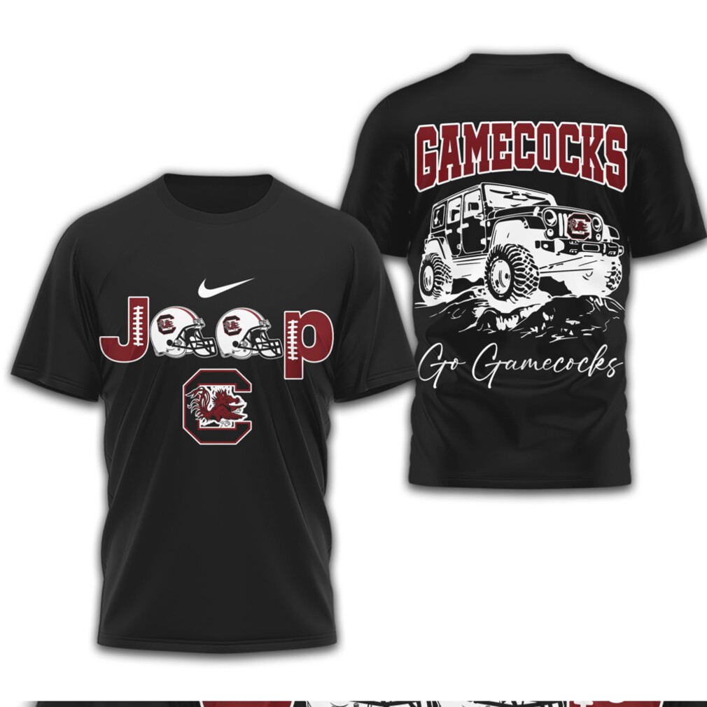 South Carolina Gamecocks Jeep Vintage Style Game Day Football T Shirt South Carolina Gamecocks Jeep Vintage Style Game Day Football T Shirt