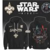 NFL New Orleans Saints Eye Rugby Ball Skull Zip Up Hoodie NFL New Orleans Saints Eye Rugby Ball Skull Zip Up Hoodie