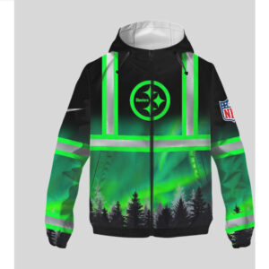 Steelers Northern Lights Safety Nature NFL Hoodie Steelers Northern Lights Safety Nature NFL Hoodie