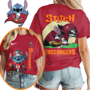 Tampa Bay Buccaneers Cleveland Browns Official NFL Stitch 3D Shirt