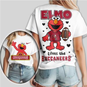 Tampa Bay Buccaneers Football Official NFL Elmo Fan 3D Sh126